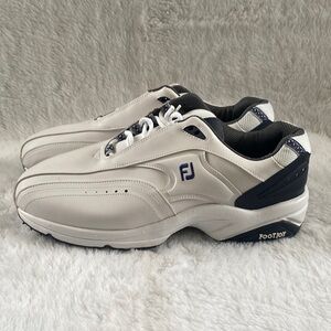 FootJoy Men’s White and Black Athletic Golf Shoes
